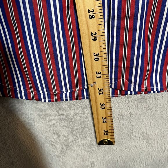 Vtg Polo Ralph Lauren Mens XL Shirt Colorful Striped Regent Classic Fit L/S EUC - Picture 7 of 7
